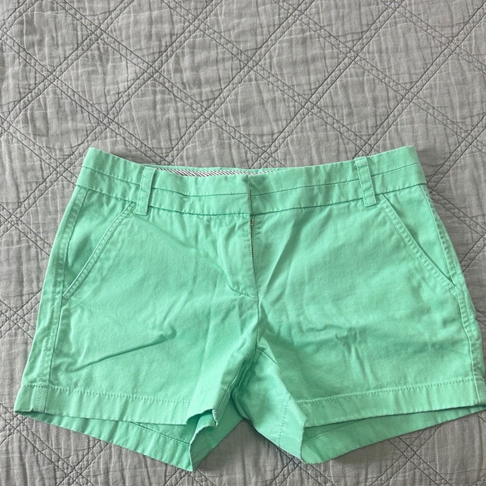 J. Crew Mint Green Women's Bermudas